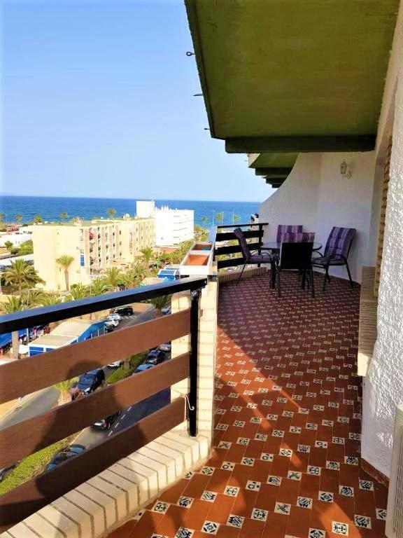 Apartamento Roquetas De Mar Urbanizacion, 2 Dormitorios, Gran Terraza Con Vista Al Mar, Wi-Fi, Parking Y Piscina Dış mekan fotoğraf