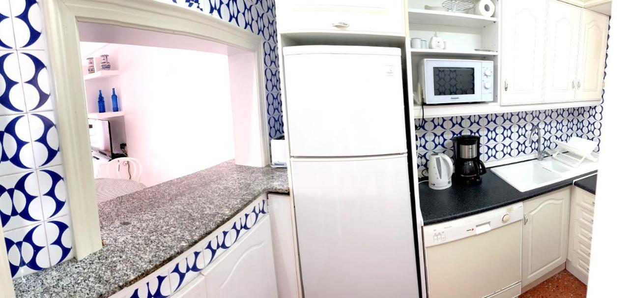 Apartamento Roquetas De Mar Urbanizacion, 2 Dormitorios, Gran Terraza Con Vista Al Mar, Wi-Fi, Parking Y Piscina Dış mekan fotoğraf