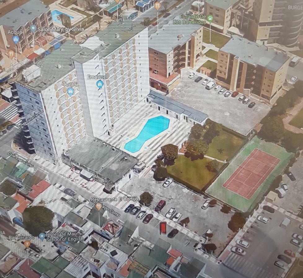 Apartamento Roquetas De Mar Urbanizacion, 2 Dormitorios, Gran Terraza Con Vista Al Mar, Wi-Fi, Parking Y Piscina Dış mekan fotoğraf